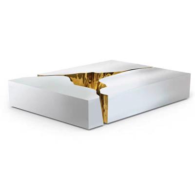 China modern stainless steel living room furniture cheap coffee table modern center table for sale