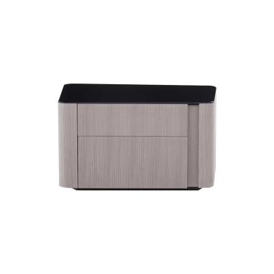 China Nightstand New Design Modern Wooden Fashion Luxury Bedside Table for sale