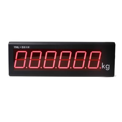 China YHL Indoor Weighing Scale 3 Inch YHL-5 Outdoor Large Indicator LED Screen Display for sale