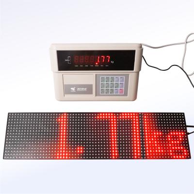 China Large Indicator Screen LED Display 3inch LED Large Screen Visual Indoor Weighing Outdoor Wireless Weighting Indicator for sale