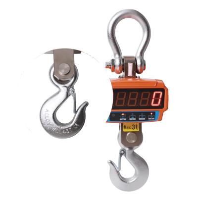 China Digital Radio Electronic Weighing Scale 10 Ton OCS Pendant Crane Scale For Heavy Duty Weighing JJE for sale