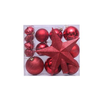 China Christmast Ornament On Sale Boxed Decor Glass Bauble Christmas Transparent Plastic Christmas Decorative Clear Ball for sale