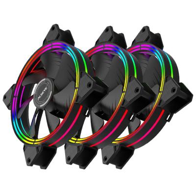 China Computer Case ALSEYE Desktop PC CPU Cooler RGB 14025mm Case Slient Cooling Fan Kit for sale