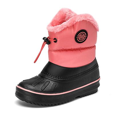 China Fashion Trend Keep Warm Fur Children'S Snow Boots Waterproof Snow Boots Kids for sale