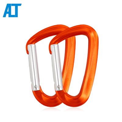 China Outdoor Climbing Activity Ailot 12KN Camping Hook Snap Hook Clips Custom Carabiner Outdoor Aluminum Hammock for sale