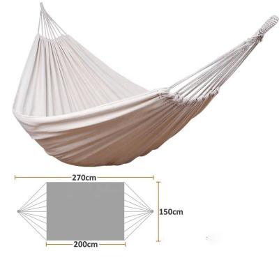 China Camping Beach Garden Travel Survival Swing Hammock Lightweight Outdoor Patio Double Parachute for sale