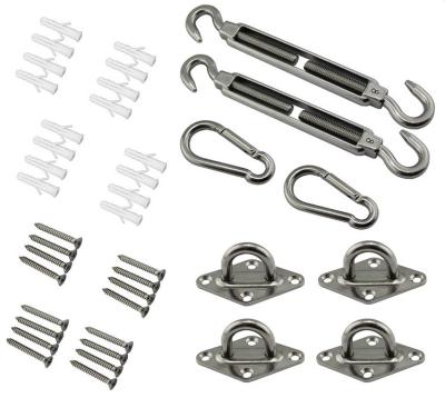 China Heavy Industry China Factory Supply Stainless Steel Sun Shade Sail Hardware Kit for sale