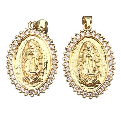 China New CH-LHP0547 fashion CLASSIC CZ religion pendant,popular CZ jewelry pendant,accessories jewelry wholesale for sale