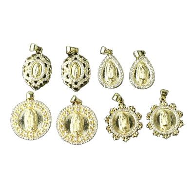 China New CH-LHP0496 fashion CLASSIC CZ religion pendant,popular CZ jewelry pendant,accessories jewelry wholesale for sale