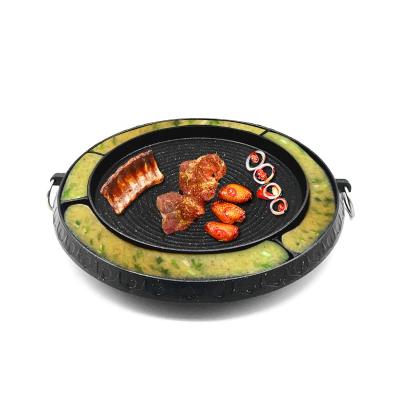 China MODI Viable Fried Korean Korean Chicken BBQ Grill Non-stick Pan For Sale for sale