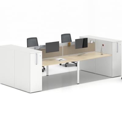 Chine Ecostic Summit Custom Modern Metal Frame Computer Partition Desk Modular Office Workstation Furniture For Open Area à vendre