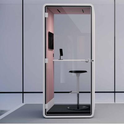 China New Residential Acoustic Booth Movable Silence Booth With Ventilation System For Office Phone Booth And Home en venta