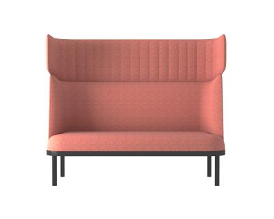 China Comfortable Convertible High Back Leisure Furniture Metal Legs Sofa For Living Room Hotel Office Lounge zu verkaufen