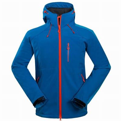 China Dopshipping Waterproof Hiking Camping Hooded Coat Ski Climbing Softshell Jacket Winter Thermal Fleece Outdoor Breathable Men's Clothing for sale