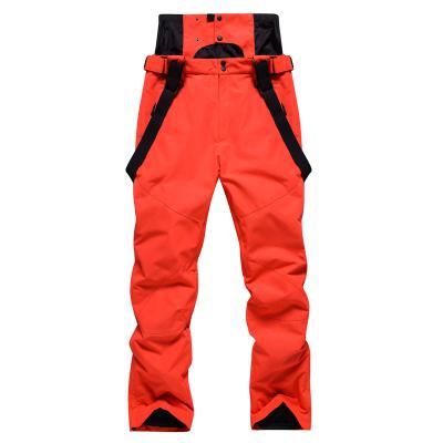 China Breathable Ski Pants Men And Women Winter Outdoor Sports Warm Color Waterproof Ski Snow Pants Windproof Snowboard Pants for sale