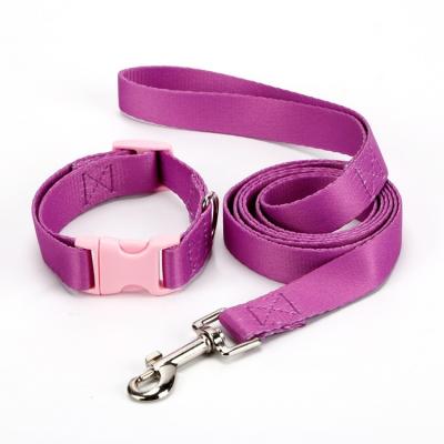 China Wholesale Personalized Luxury Dog Harness Set With Waterproof Silicone PVC Material Adjustable Dog Collar Leash for sale