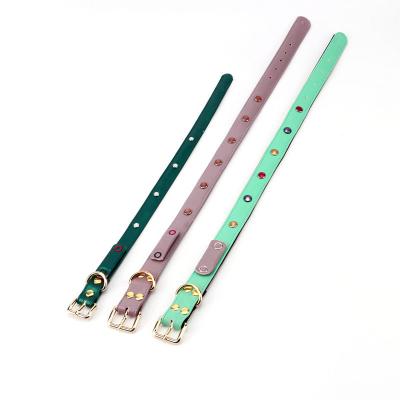 China Newest Custom Dog Collar 2022 LED Nylon Pet Collar Designer Collar for sale