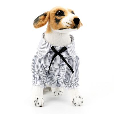 China Tide Brand Custom Wholesale Puppy Clothes Designers Summer Luxury Dog Clothes Pet Accessories for sale