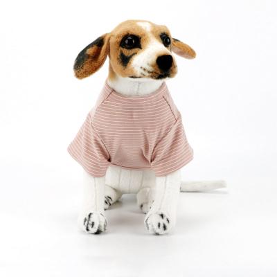 China Personalized Cute Pet Clothes Summer Casual Shirt T-shirt Cat T-shirt Puppy Clothes for sale