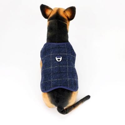 China Personalized Fashion Plaid Pet Clothes Dog ClothesCustom Dog Clothes for sale