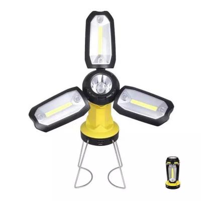 China LED Acrylic Portable Folding Battery Operated Camping Lantern for sale