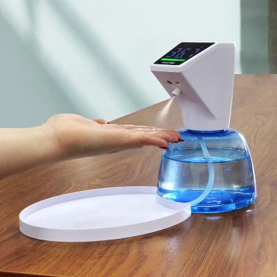 China Foam Automatic Rehabor K11 Thermometer Hand Sanitizer Dispenser Soap Dispenser Smart Sensor Automatic Soap Spray Machine for sale