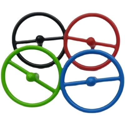 China Mark Spinning Top Fidget Spinners 3d Q.I Puzzle Educational Wooden Exclamation Hanging Floating Exclamation Mark Gyro for sale