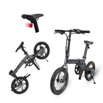 China Aluminum Alloy 2 Wheels Folding Electric Bicycle 20inches With Lithium Battery Folding Electric Bike for sale