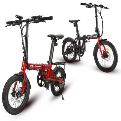 China Aluminum alloy China factory supplied good quality electric bicyclecheap price 20 inch adult fold electric bicycle for sale