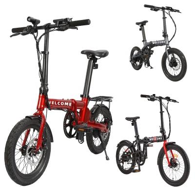 China 2020 factory price cheap child aluminum alloy foldable electric bicycle for sale sea freight cheap electric bicycle for sale