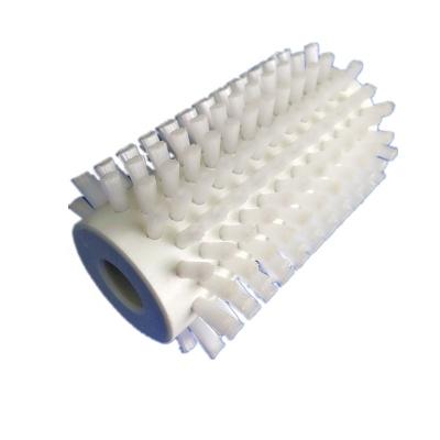 China Washing /polishing nylon bristle punched industrial roller brushes for sale