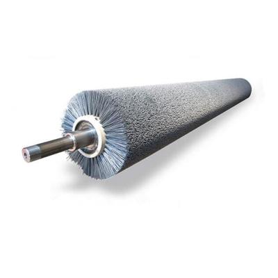 China Weld Cleaning Rough Surface Cleaning Abrasive Nylon Spiral Brush For Polishing for sale