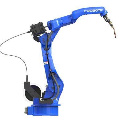 China Easy Operation CROBOTP Industrial Robotic Welding Arm With Automatic Welding Robot And Arc Welding for sale