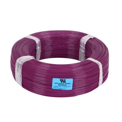 China Electronic Material Electrical Wire 600V 200 Degree PTFE Insulation High Temperature Anti Aging Wire for sale