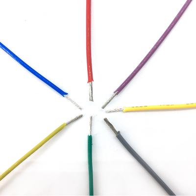 China High temperature electronic material ptfe wire supplier electrical cables tinned copper wire resistance alloy wire for sale