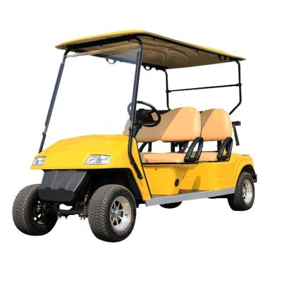 China Cheap Price new Electric Club Car 4 Seater Mini Street Legal Golf Carts Battery 48V For Sale 165-70-R13 for sale