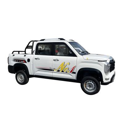 China Imitation Leather (Hot Offer) Auto Special Transportation 500Km Pure Battery Range Electric Pickup Truck for sale