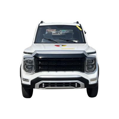 China Imitation Leather Direct Led Electric Cargo Vehicle Factory Supply High Quality Door Four Seater Enclosed Trunk Pick-up Truck for sale