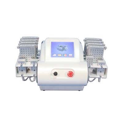 China Skin tightening machine BR216 Lipo laser slimming machine 4D diode laser lipo machine 650nm dual wavelength lipo and 980nm for sale