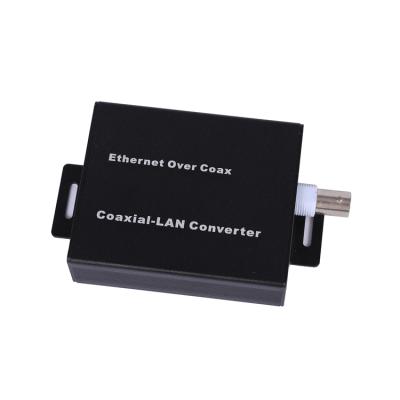 China Aluminum-alloy EoC Ethernet over coaxial converter, used for analog to IP system with existing coaxial cable, HY-EOC01 for sale