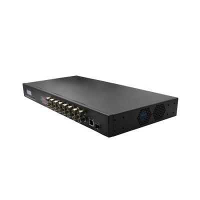 China POE Analog To IP Monitoring 16 Channel Power Over Gigabit POC Coax Unmanaged Switch for sale