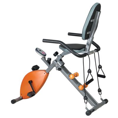 China Home Use GS3.3R-1 Hot Sales X Magnetic Folding Recumbent Bike With Backrest for sale