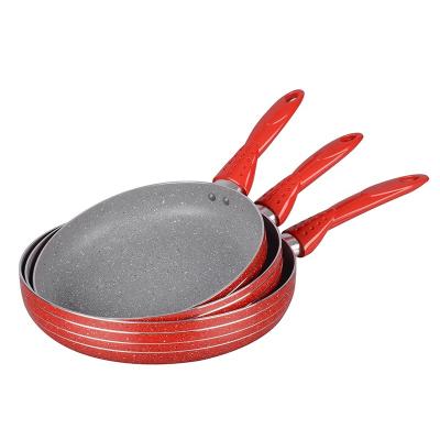 China Milk Traditional Cookware Bread Baking Kitchenware Frying Pan Aluminum White Ceramic Nonstick Coating Sets For Grill Baking for sale