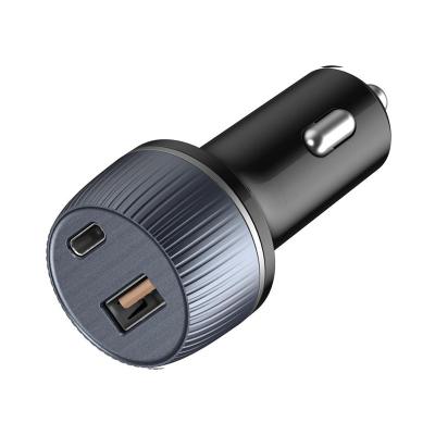 China Mobile Phone Charging Licheers Car Charger USB 5A Phone Cigarette 2 12-24V Fast Charging Left Lighter For iPhone Xiaomi Huawei Power Adapter for sale