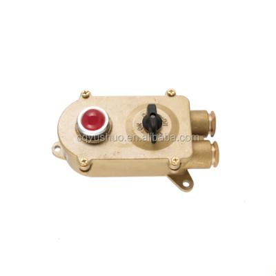 China HSD 10A 250V Marine Ship Electrical Brass Indicator Lamp Switch for sale