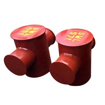 China Ship Mooring Marine Bollard ISO13797 Cruciform Boat Mooring Bollard for sale