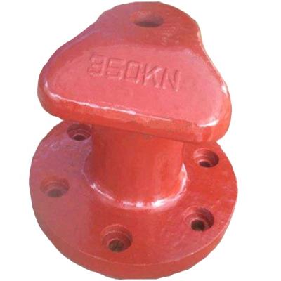 China Marine Mooring Bollard Dock Bollard Steel or Iron S Type Bollard for sale