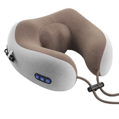 China 2022 newest use double motion two way pinch massage shiatsu neck moving shoulder kneading massage back pillow with heating and vibration for sale