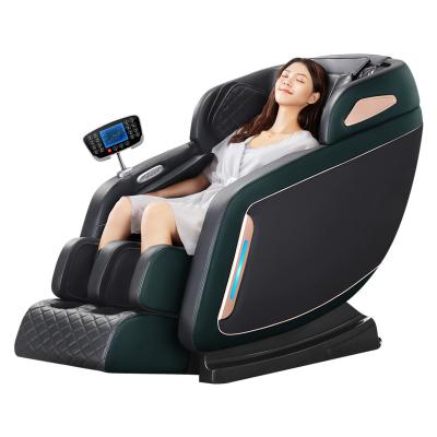 China 2021 Fujian Electric Full Body SL Body and Cheap S Track 4D Weightless Home Rolling Balls Music Massage Chair for sale