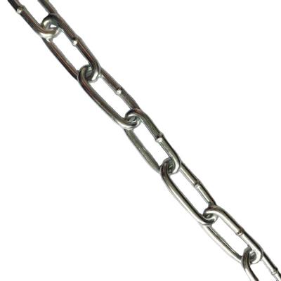 China Electro G3 DIN763 Galvanized 4MM Long Commercial Link Chain Lashing for sale